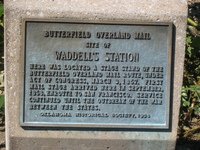Overland Mail Station 1858 Marker