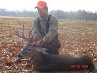 2 1/2 Year Buck Harvested on Property