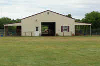 Barn, stalls and run outs