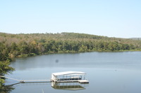 Boat dock on 18 acre lake
